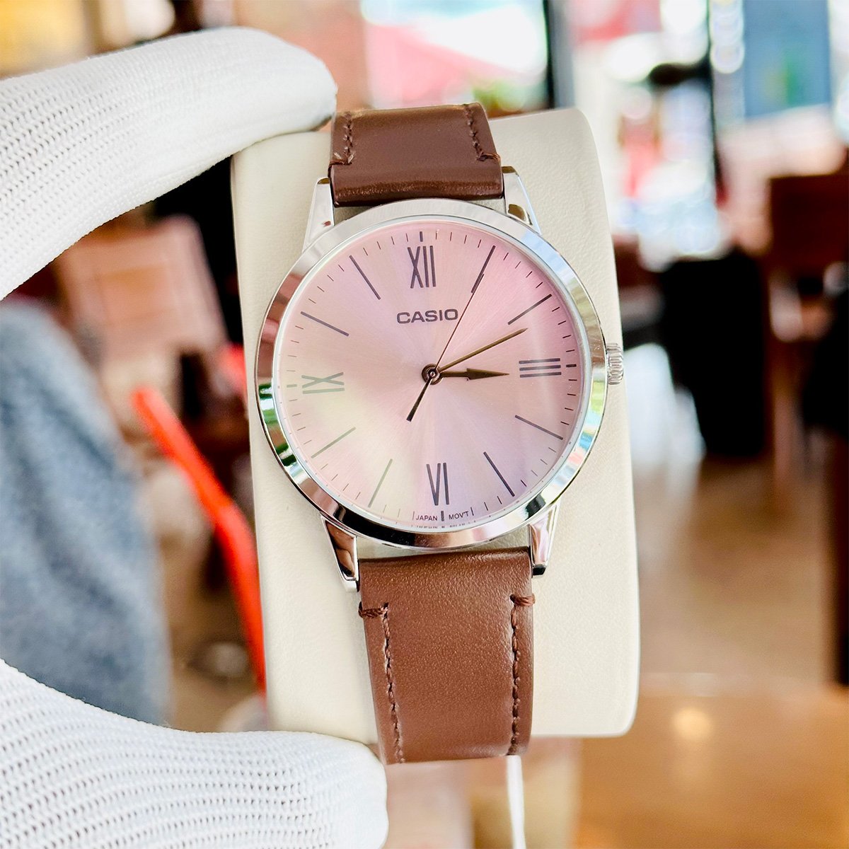 Евтини бизнес часовници Casio Casio MTP-E600L-5BDF от chronodeluxo.bg