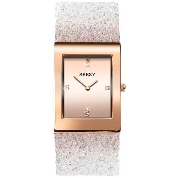 Дамски часовник Seksy Rocks Swarovski Crystals - S-2858.37