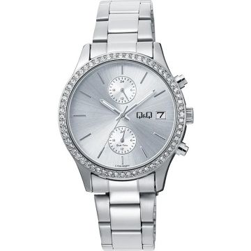 Дамски часовник Q&Q Dual-Time - C70A-002PY