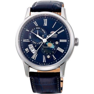 Мъжки автоматичен часовник Orient Classic Automatic Sun and Moon - RA-AK0011D