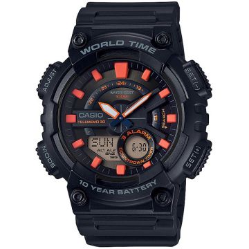 Мъжки дигитален часовник Casio - Casio Collection - AEQ-110W-1A2VDF