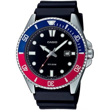 Мъжки аналогов часовник Casio Diving - MDV-107-1A3VEF