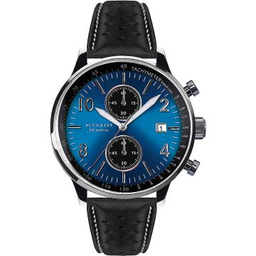 Мъжки аналогов часовник Accurist Chronograph - A-7384