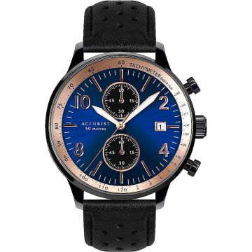 Мъжки аналогов часовник Accurist Chronograph - A-7378