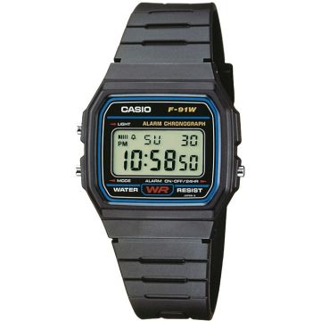 Мъжки часовник CASIO - F-91W-1YEG