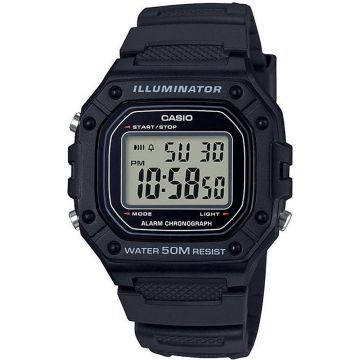 Мъжки дигитален часовник CASIO - W-218H-1AVEF