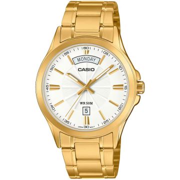 -Мъжки аналогов часовник CASIO - Casio Collection - MTP-1381GD-7AVDF-LIQ
