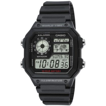 Мъжки часовник CASIO - AE-1200WH-1AVEF