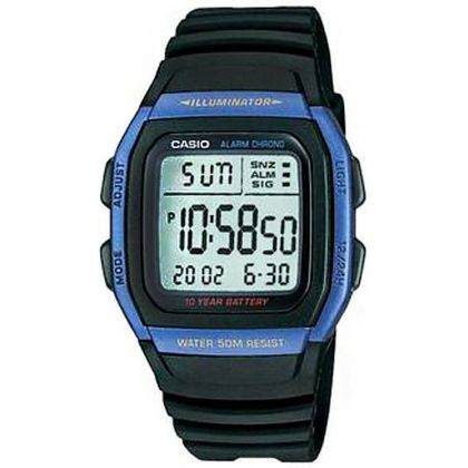 Мъжки дигитален часовник Casio - Casio Collection - W-96H-2AVDF