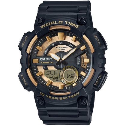Мъжки дигитален часовник Casio - Casio Collection - AEQ-110BW-9AVDF