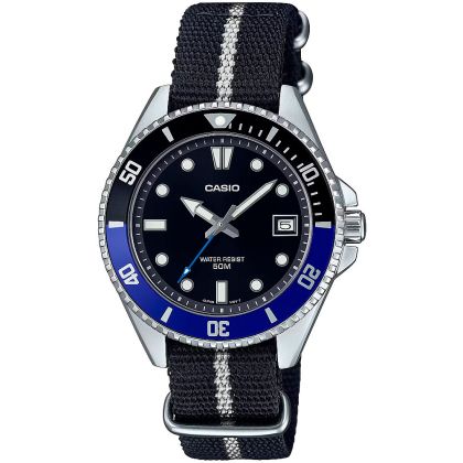 Мъжки аналогов часовник Casio Diving - MDV-10C-1A2VEF