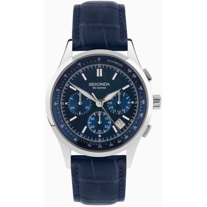 Мъжки аналогов часовник Sekonda Racer Chronograph - S-30108.00