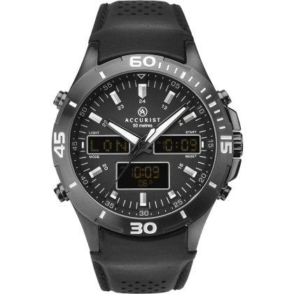 Мъжки аналогов часовник Accurist World Timer - A-7192