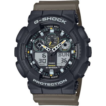 Мъжки часовник Casio G-Shock GA-100TU-1A3ER