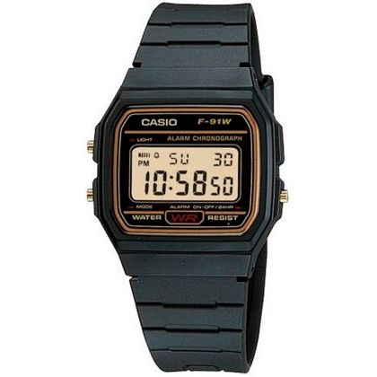 Унисекс дигитален часовник Casio - Casio Collection - F-91WG-9QHDF