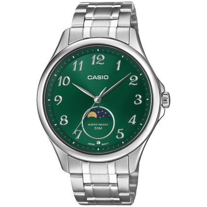 Мъжки аналогов часовник Casio Moon Phase - MTP-M110D-3AVDF