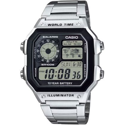 Мъжки часовник Casio - AE-1200WHD-1AVDF