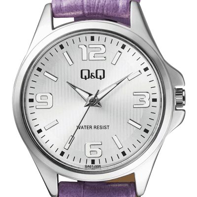 Дамски аналогов часовник Q&Q - QA07J334Y