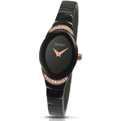 Дамски аналогов часовник Seksy Swarovski Crystals Elegance - S-2298.00