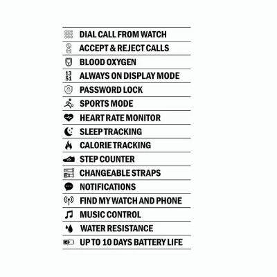 Дамски смарт часовник Sekonda Connect - S-40623.00