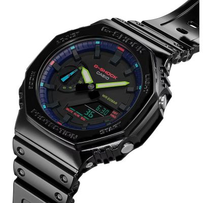 Мъжки часовник Casio G-Shock RGB Series - GA-2100RGB-1AER