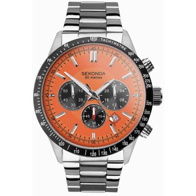 Мъжки аналогов часовник Sekonda Velocity Chronograph - S-30025.00