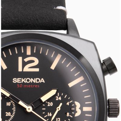 Мъжки аналогов часовник Sekonda Airborne Chronograph - S-1991.00
