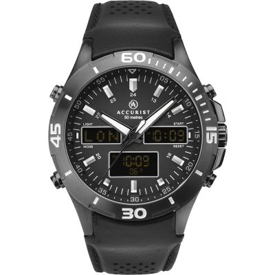 Мъжки аналогов часовник Accurist World Timer - A-7192