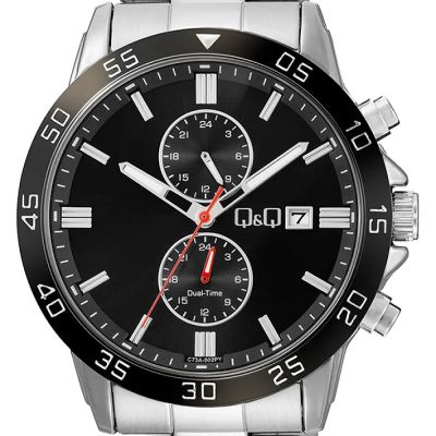 Мъжки часовник Q&Q Dual-Time - C73A-002PY