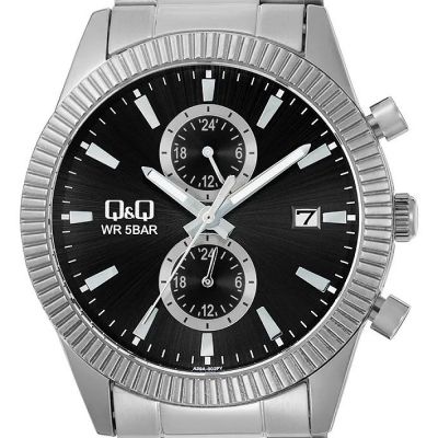 Мъжки аналогов часовник Q&Q Chronograph - A39A-002PY