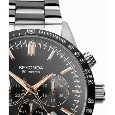 Мъжки аналогов часовник Sekonda Velocity Chronograph - S-30023.00