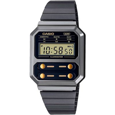 Мъжки дигитален часовник Casio Vintage - A100WE-1A2EF