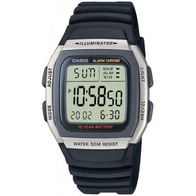 Мъжки дигитален часовник Casio - Casio Collection - W-96H-1AVDF