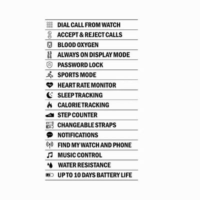 Дамски смарт часовник Sekonda Motion Plus - S-30220