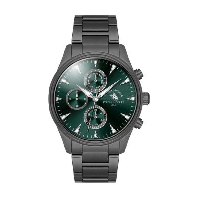 Мъжки часовник Santa Barbara Polo & Racquet Club SB.1.10489-5 комплект с химикалка