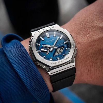 Мъжки часовник Casio G-Shock Bluetooth - GBM-2100A-2BER