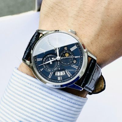 Мъжки автоматичен часовник Orient Classic Automatic Sun and Moon - RA-AK0011D