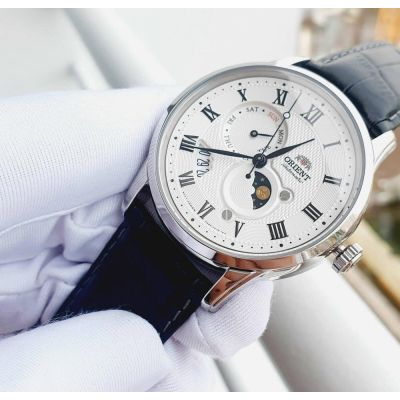 Мъжки автоматичен часовник Orient Classic Automatic Sun and Moon - RA-AK0008S
