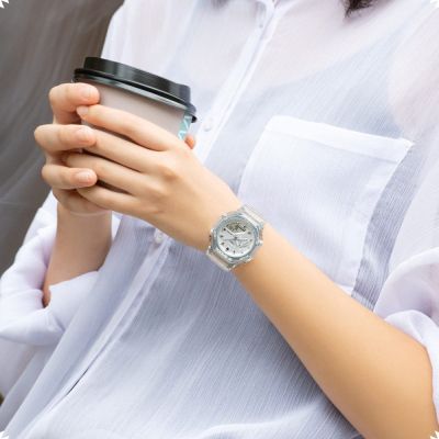 Дамски часовник Casio G-Shock - GMA-S2100SK-7AER