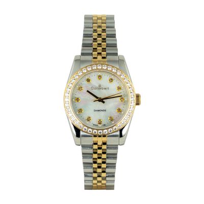 Дамски часовник Cortebert 8128-WGSGS-DIAMOND