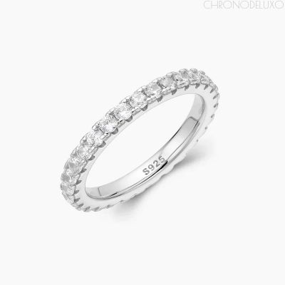 Ръчно изработен пръстен Stacking Ring от 925-каратово сребро - RING-STCK-SLVR