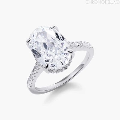 Ръчно изработен пръстен MAGNUM OVAL CUT от 925-каратово сребро - RING-MGNM-SLVR