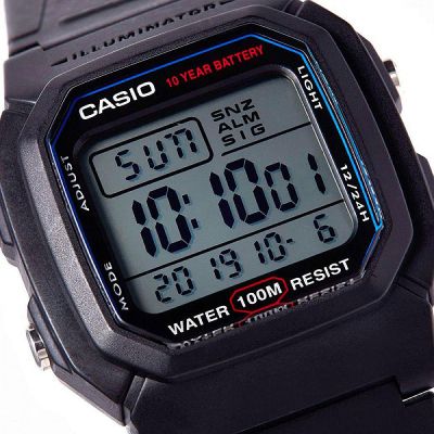 Мъжки часовник Casio - W-800H-1AVDF