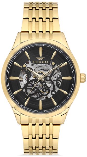 Мъжки часовник Ferro Skeleton Automatic- FM31440A-B2